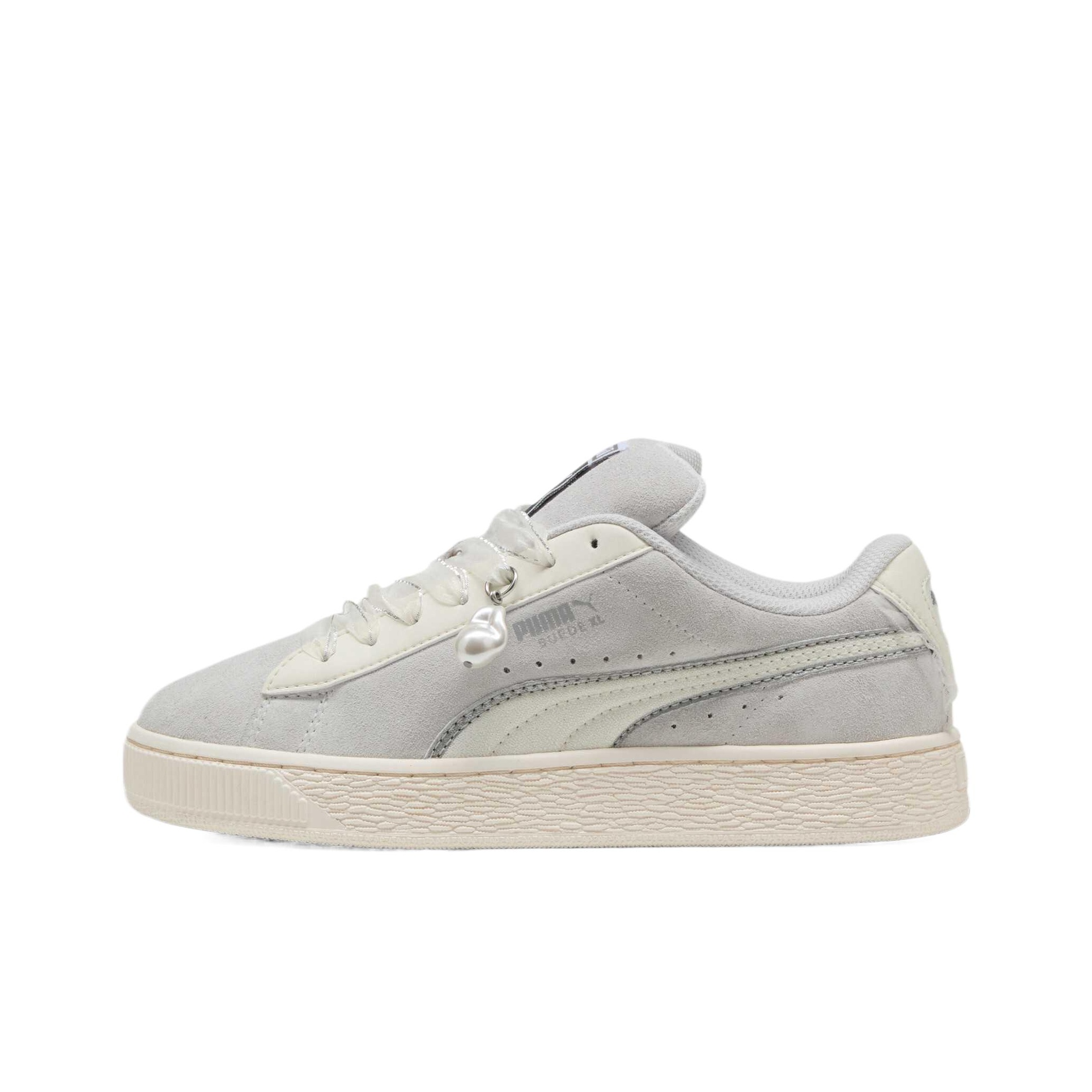 Men'S Shoes Xl - PUMA スエード XL 耐摩耗性と軽量性を備えたローカットスケートボードシューズ レディース グレー