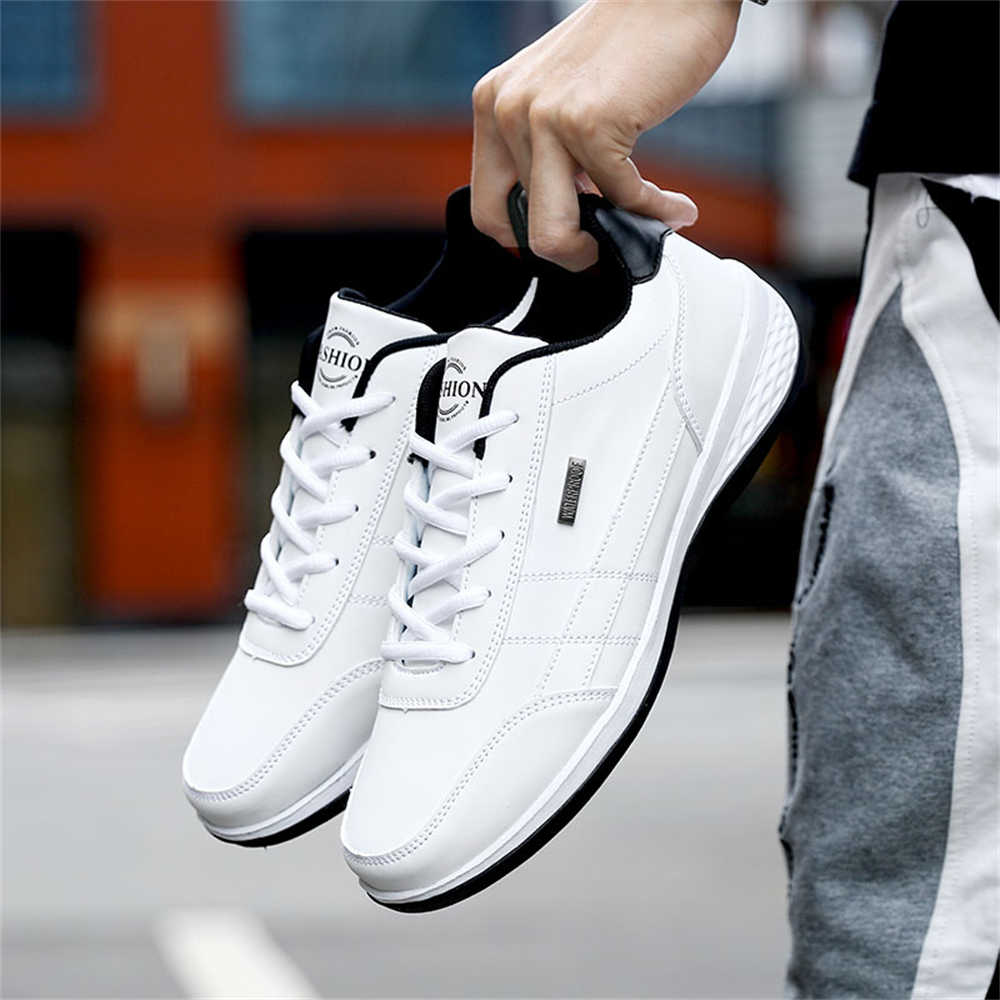 Men Shoes Trainers - 41-42 39-46 ホワイトメンズドレスシューズヒールメンズシューズスポーツドレスシューズ男性用提供中スニーカーエクササイザーレトロ