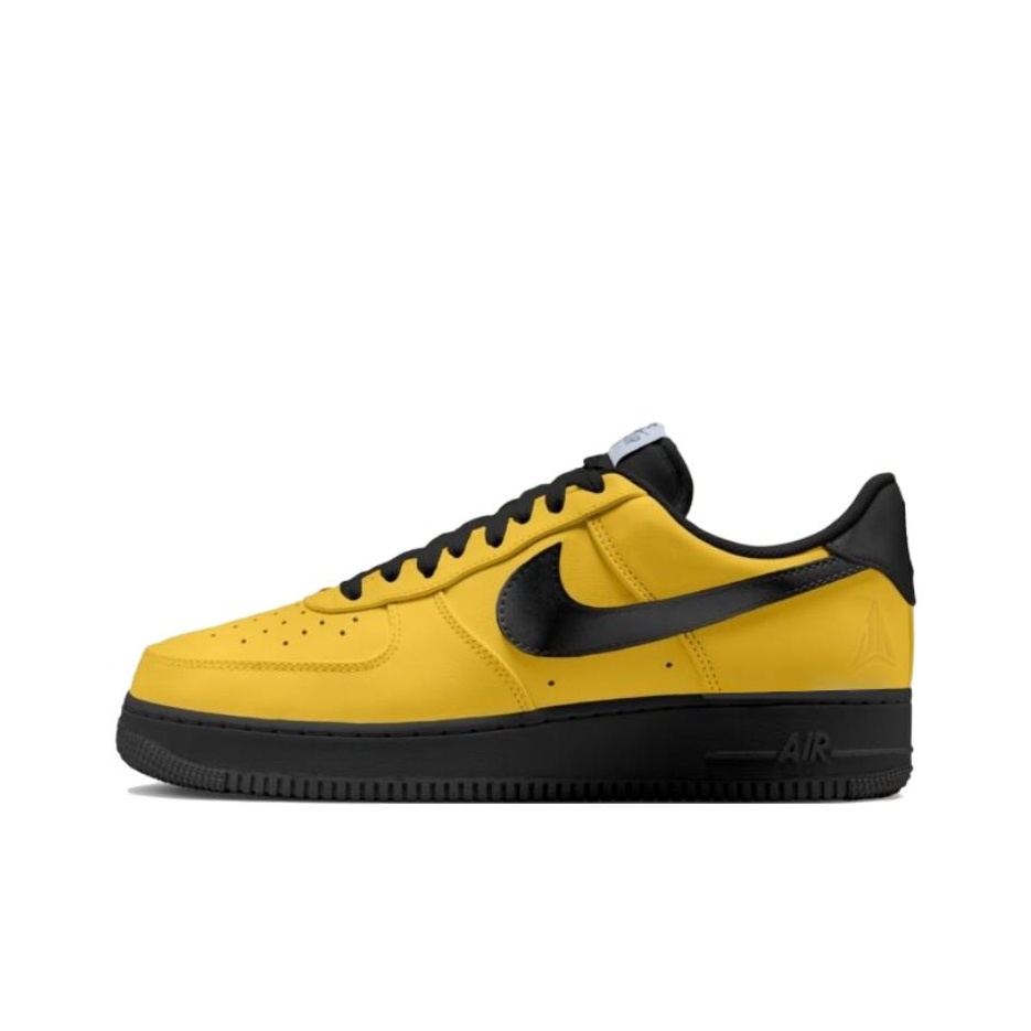 Men'S Shoes Nike Air Force - ナイキ エアフォース1 耐摩耗性ロートップスケートボードシューズ ユニセックス イエローブラック IQ2713-700