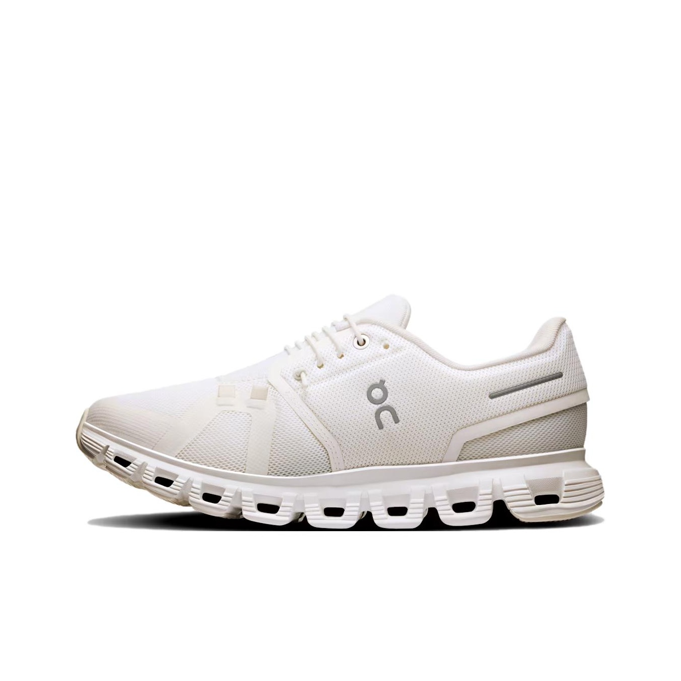 Men Shoes On Cloud - オンクラウド6 快適なローカットカジュアルシューズ レディース ホワイト 3WF10061200