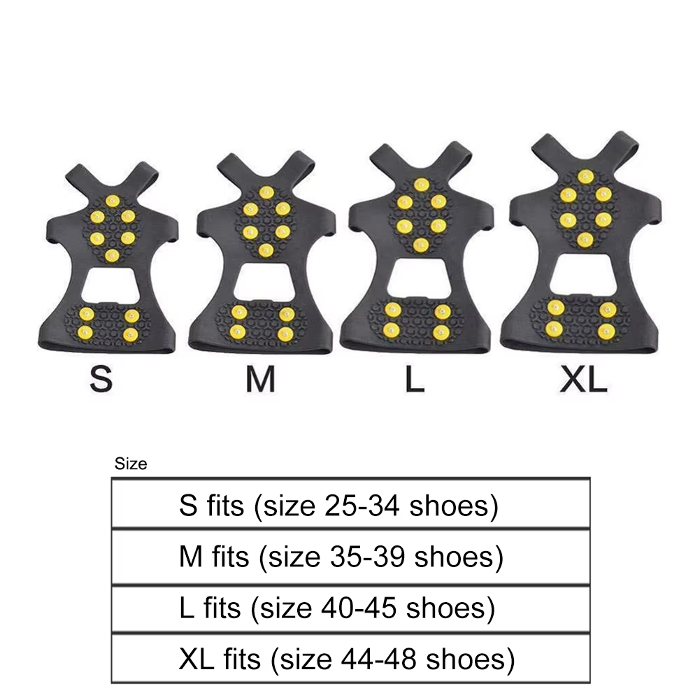 屋外用スノークローシューカバー 男女兼用 10歯ロッククライ - Men'S Shoes Xl のレビューと価格