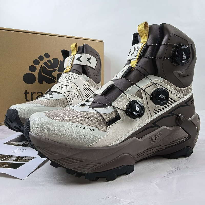 良質のハイキングシューズ男性用ハイカット登山靴メンズレースア - Men'S Shoes Good For Wide Feet のレビューと価格