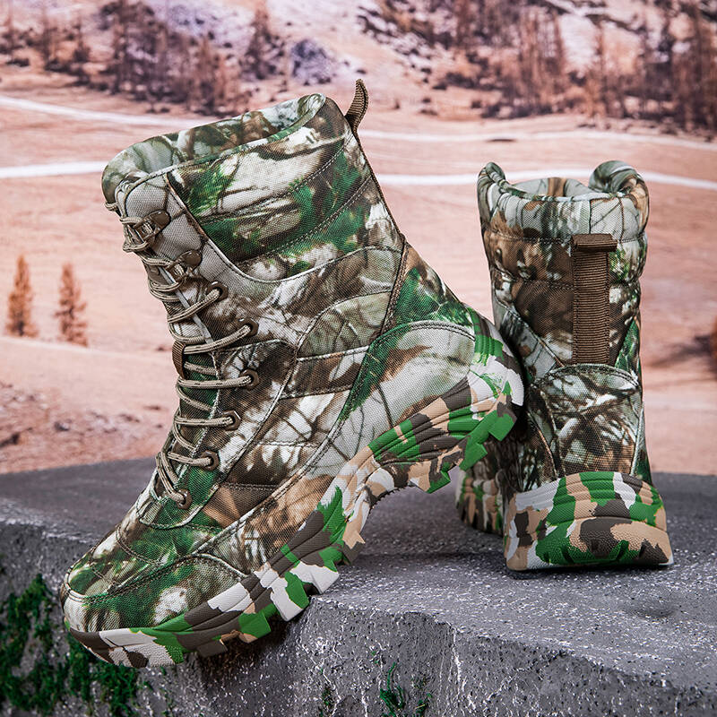 アウトドアブーツ男性用さまざまな地形でのハイキングブーツ防水 - Men'S Shoes Hiking のレビューと価格