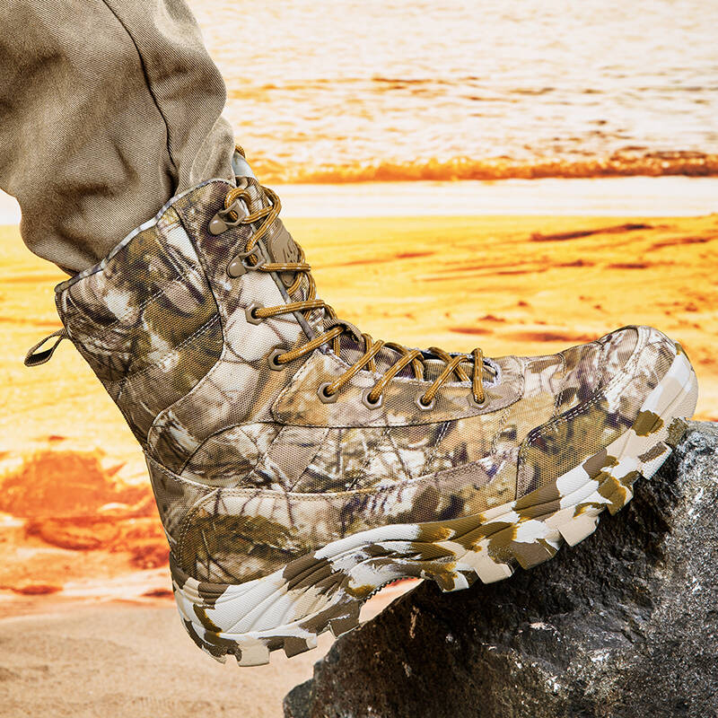 アウトドアブーツ男性用さまざまな地形でのハイキングブーツ防水 - Men'S Shoes Hiking のレビューと価格