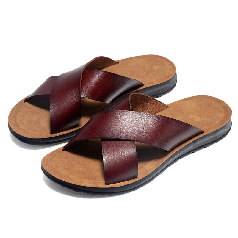 イタリア製PUレザー スリッパ メンズ 夏用 室内/屋外 ホ - Men Shoes Louboutin のレビューと価格