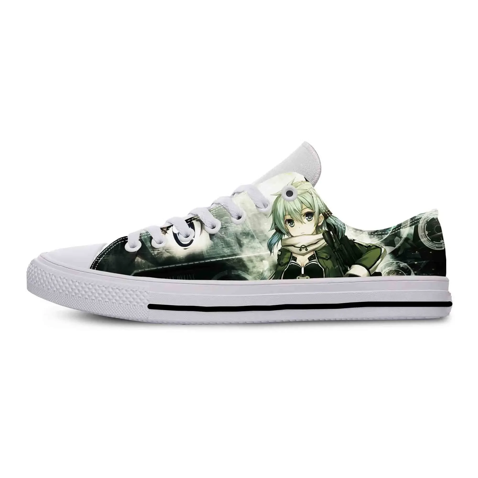 アニメ漫画漫画シノン朝田ソードアートオンラインカジュアルシュ - Men Shoes Online のレビューと価格