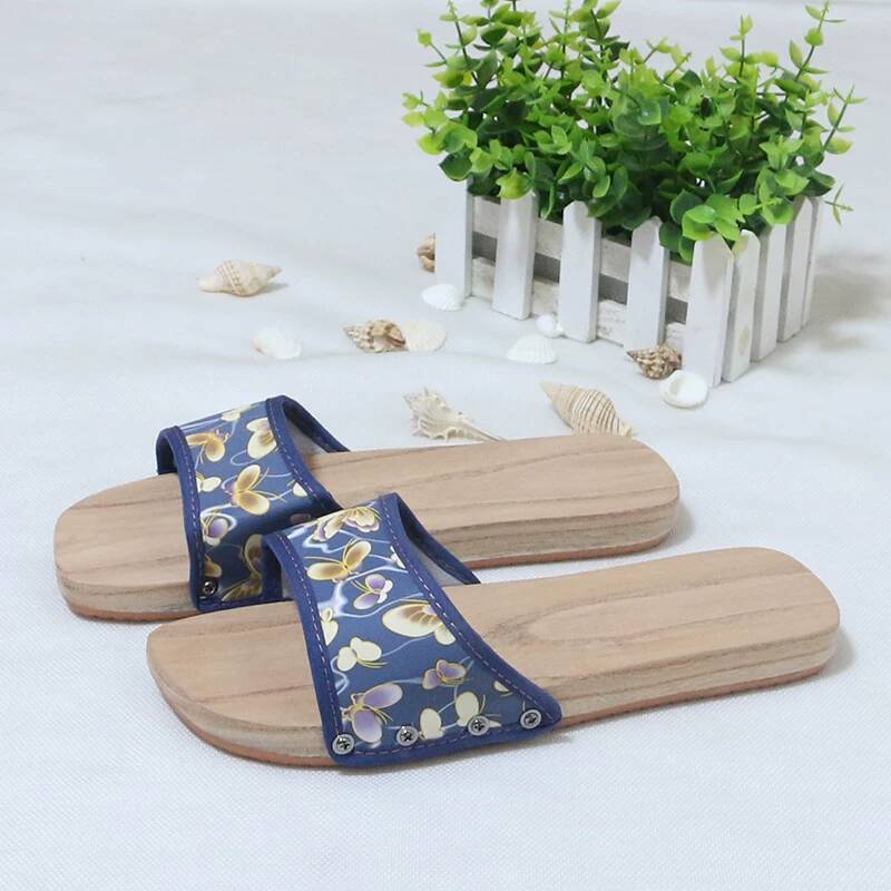 2026年ユニセックス木製クロッグカップルスタイル滑り止め木 - Men'S Shoes Daily Use のレビューと価格