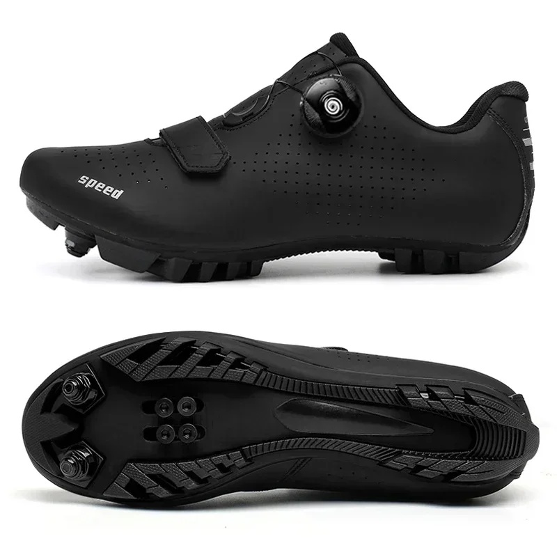 ユニセックスMTBシューズ サイクリングシューズ クリート付 - Men'S Shoes To Women'S のレビューと価格