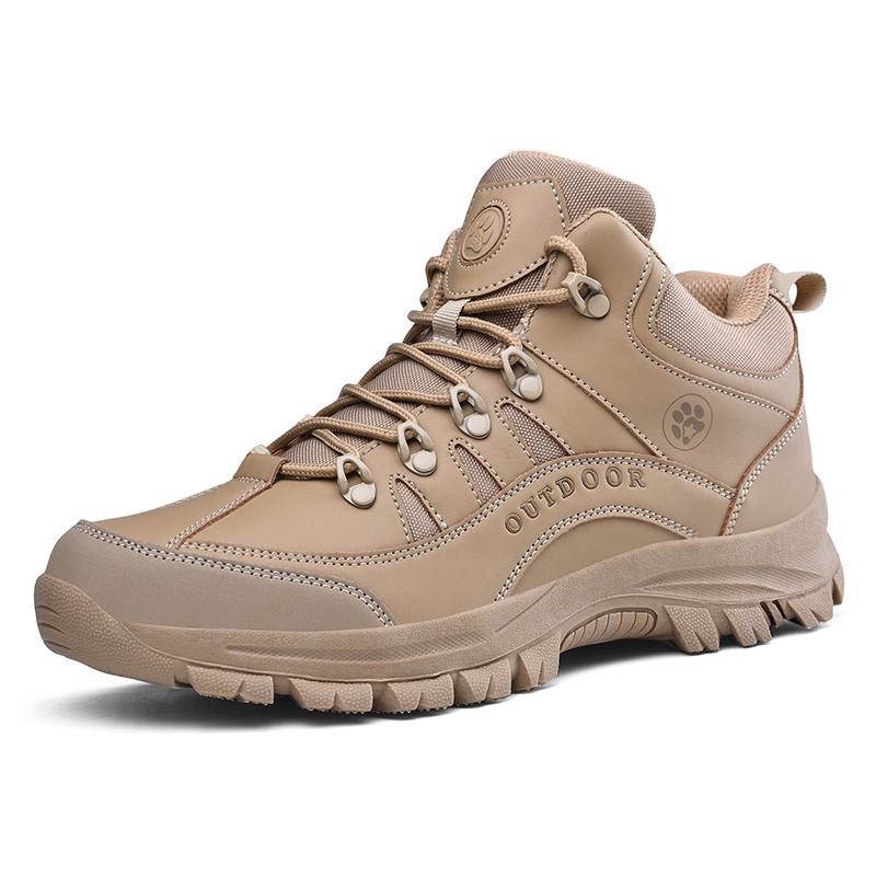 男性の戦術的なブーツ軍事男性軍靴登山ハイキング靴女性高品質豪 - Men'S Shoes Hiking のレビューと価格