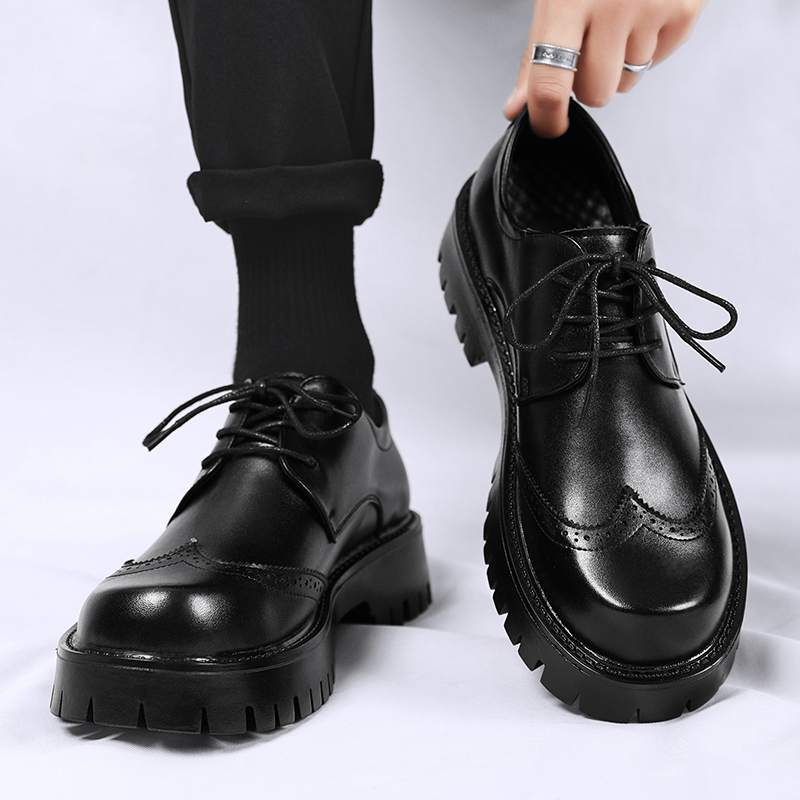 単色の黒い革の靴,カジュアルなbanquetドレスの感電,毎 - Men Shoes Louboutin のレビューと価格