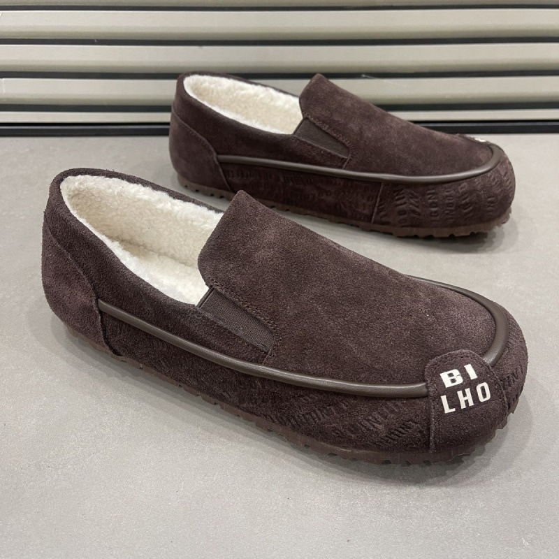 トレンディなワンタッチフリース裏地付きカジュアルウィンターブ - Men Shoes Online のレビューと価格