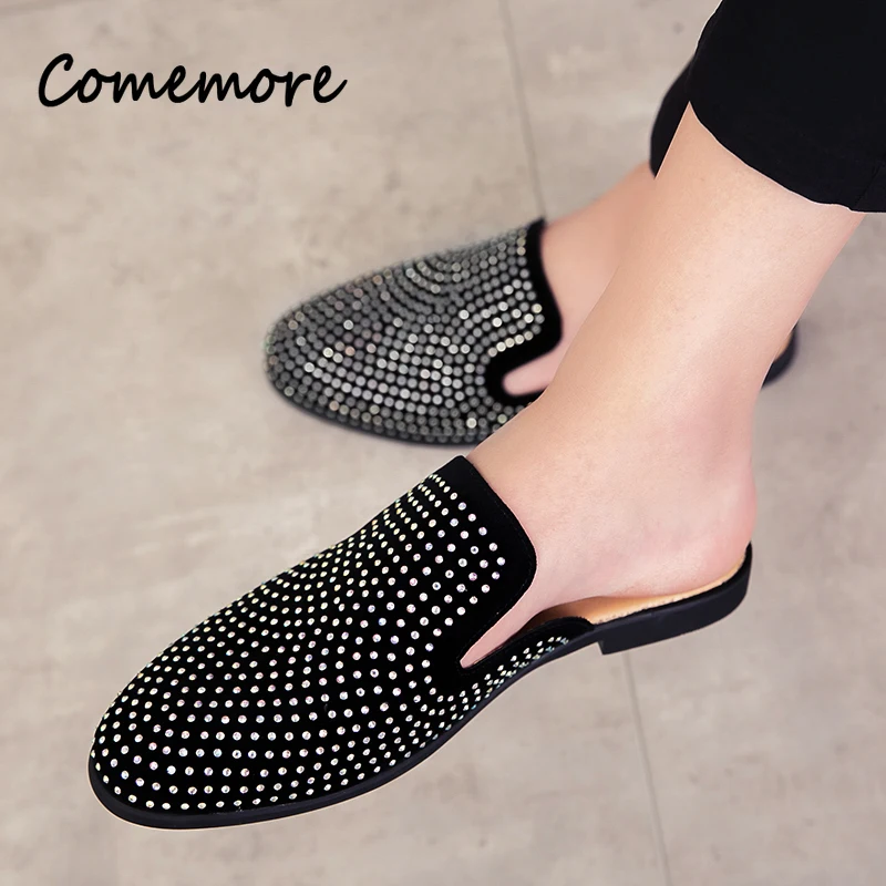 男性用のきらびやかなラインストーンレザーシューズ,カジュアル - Men Shoes Louboutin のレビューと価格