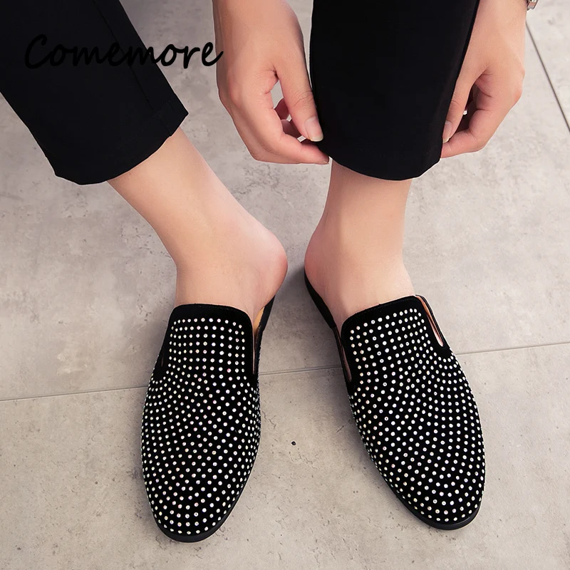 男性用のきらびやかなラインストーンレザーシューズ,カジュアル - Men Shoes Louboutin のレビューと価格