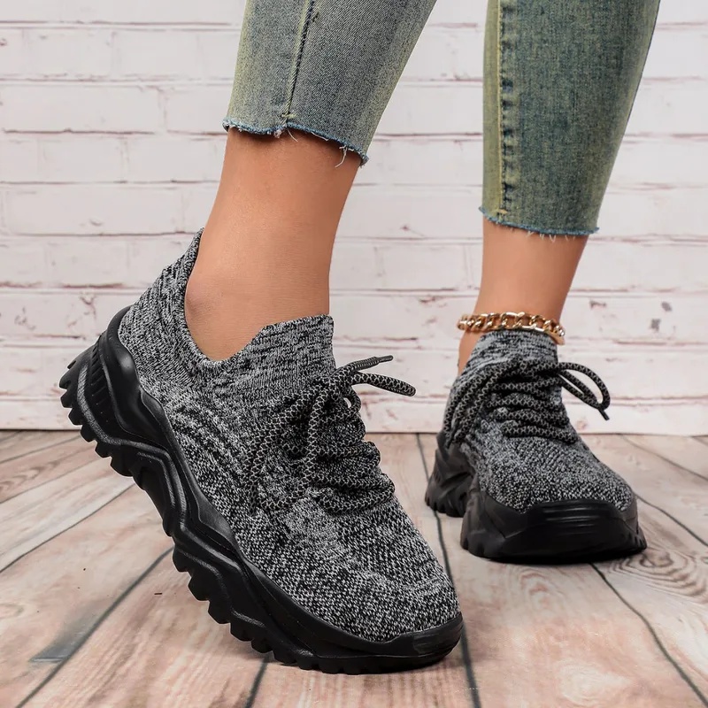 ファッションチャンキープラットフォームスニーカー、男女兼用、 - Men Shoes Trainers のレビューと価格