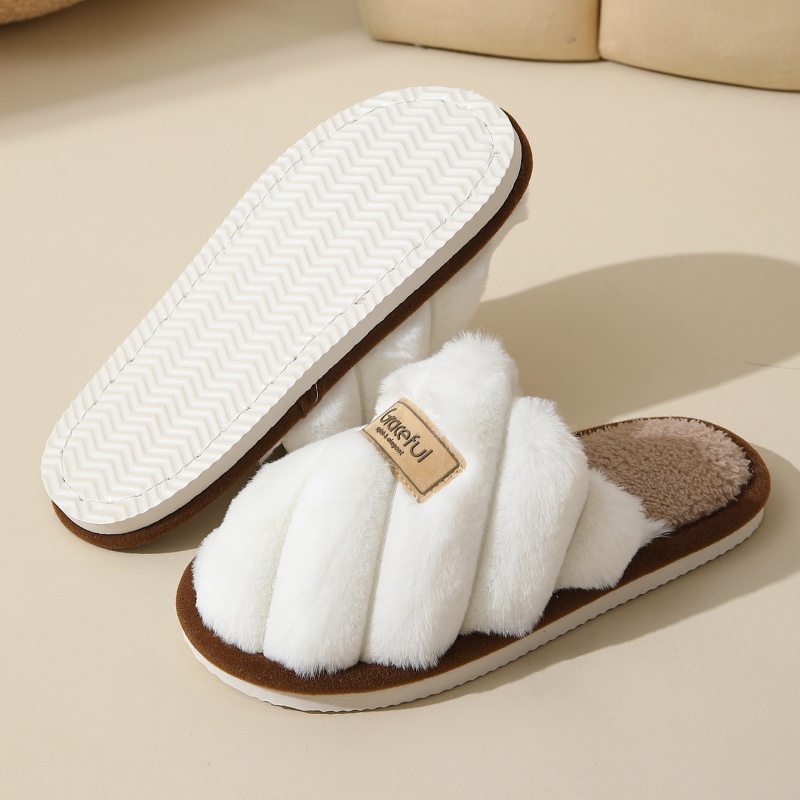 2026年冬用暖かいプラッシュ素材の女性用ソフトスリッパ、男 - Men'S Shoes To Women'S のレビューと価格