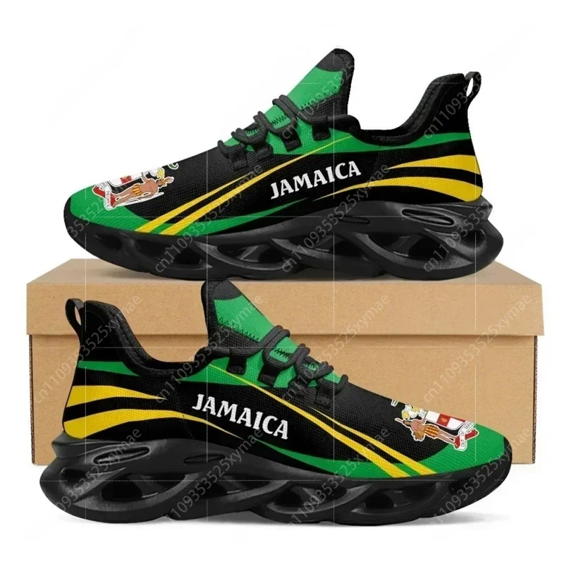 ジャマイカ国旗柄メンズシューズ2023ブレードランニングカジ - Men Shoes Trainers のレビューと価格