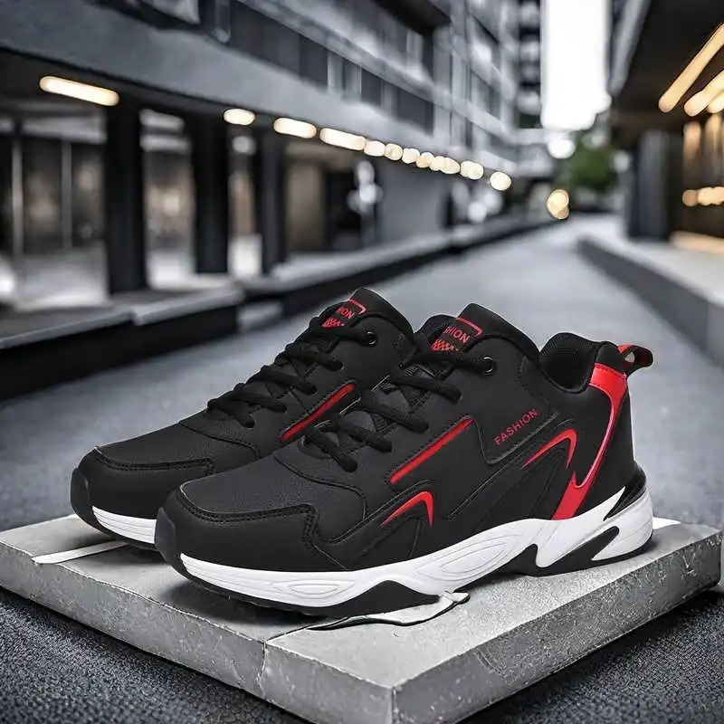 メンズスケートボードシューズ,耐寒性,ジムスニーカー,カジュ - Men'S Shoes Good For Wide Feet のレビューと価格