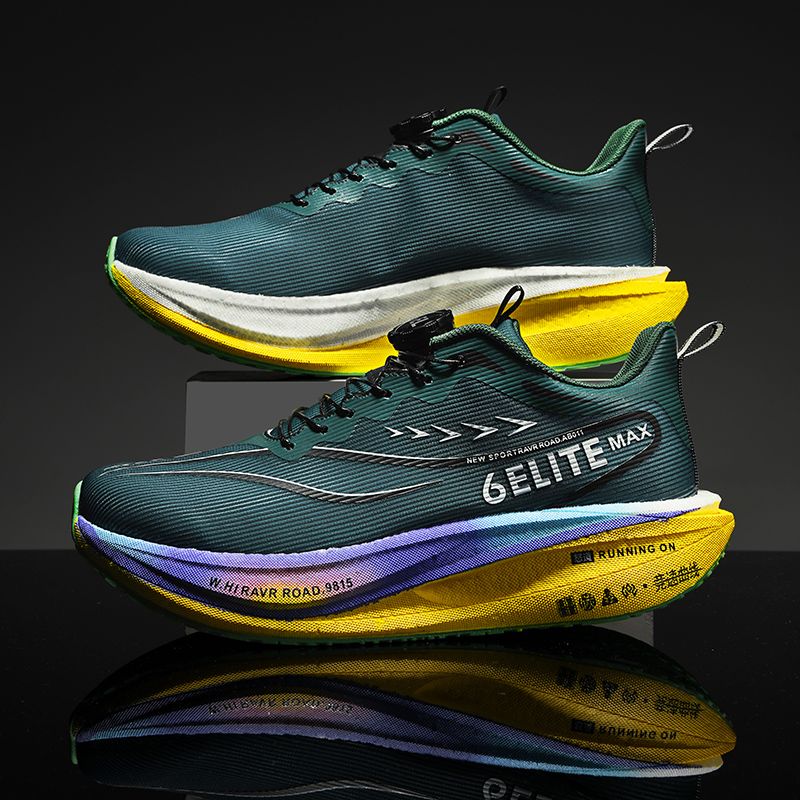 男性カーボンプレートランニングシューズ通気性アスレチックスニ - Men Shoes Trainers のレビューと価格