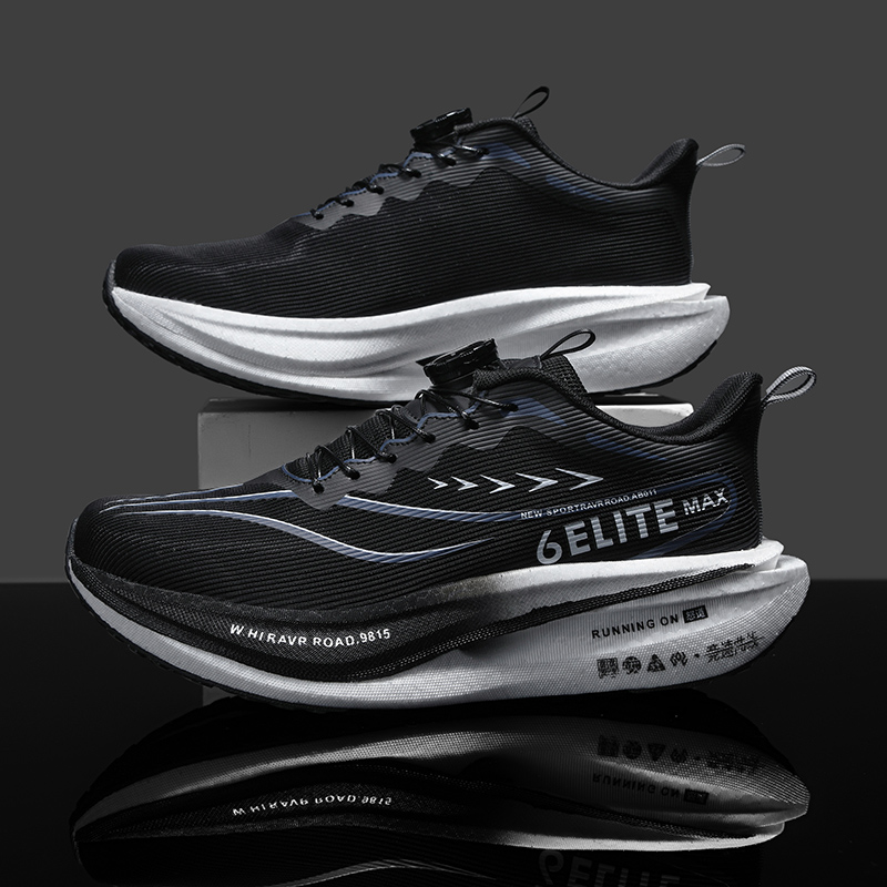 男性カーボンプレートランニングシューズ通気性アスレチックスニ - Men Shoes Trainers のレビューと価格